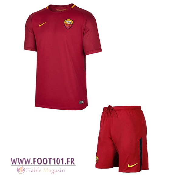 Maillot Foot AS Roma Enfant Domicile 2017/2018