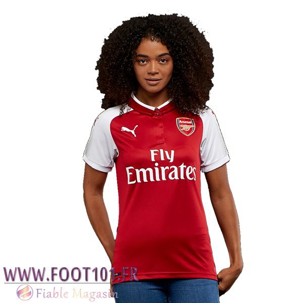 Maillot Foot FC Arsenal Femme Domicile 2017/2018