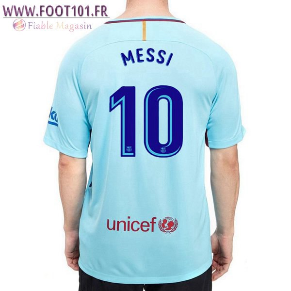 Maillot Foot FC Barcelone (Messi 10) Exterieur 2017/2018