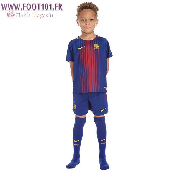 Maillot Foot FC Barcelone Enfant Domicile 2017/2018