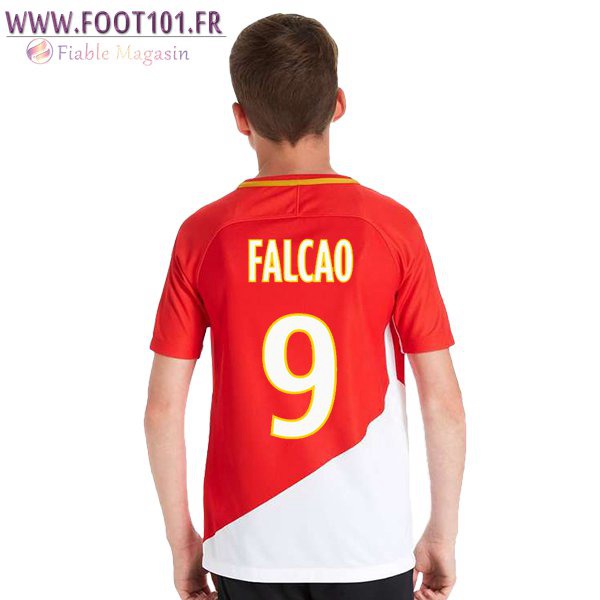 Maillot Foot AS Monaco (Falcao 9) Enfant Domicile 2017/2018