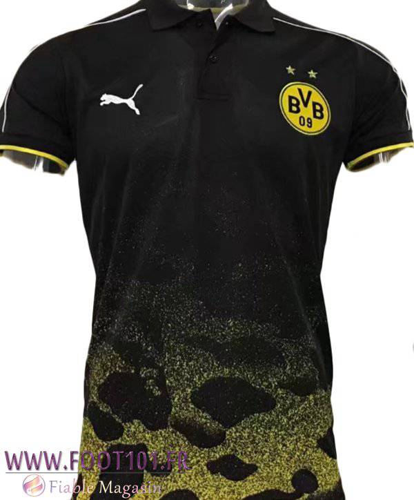 Polo Dortmund BVB Noir 2017-2018