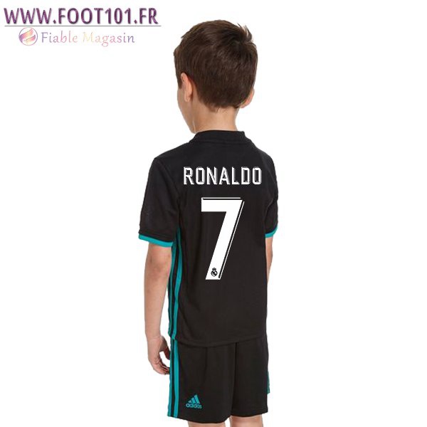 Maillot Foot Real Madrid (RONALDO 7) Enfant Exterieur 2017/2018