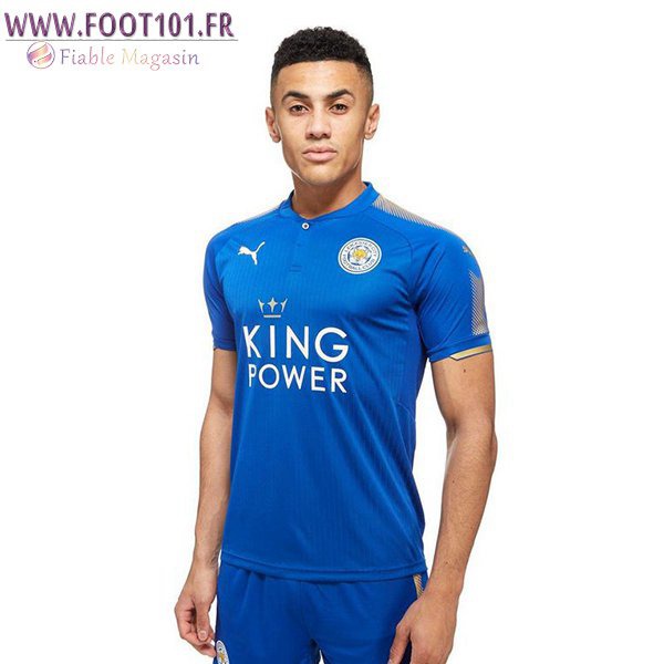 Maillot Foot Leicester City Domicile 2017/2018