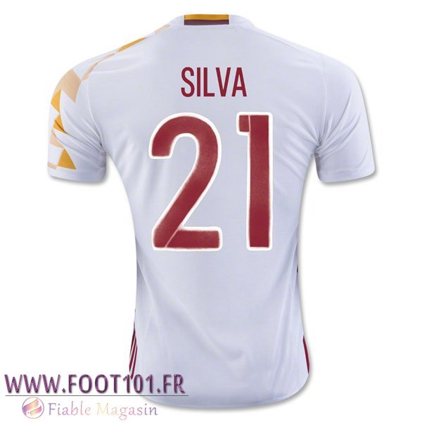 Maillot Foot Equipe Espagne (SILAV 21) 2016/2017 Exterieur