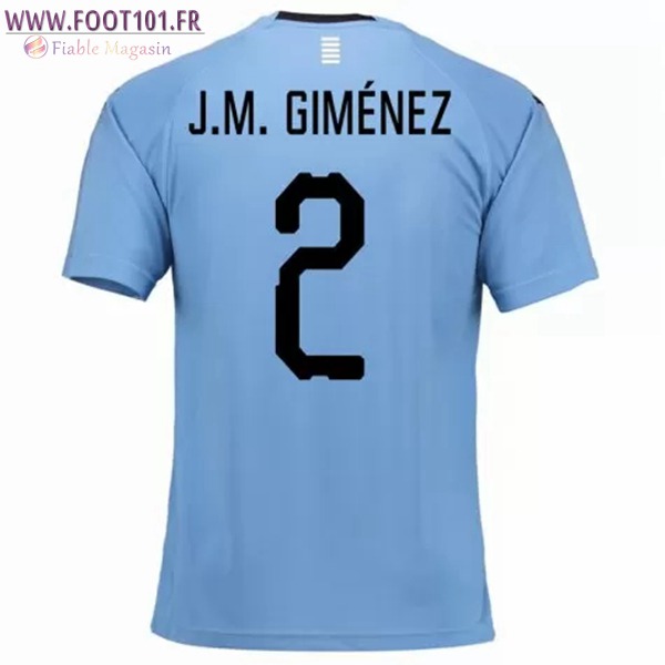 Maillot Equipe de Uruguay (J.M. Giménez 2) Domicile 2018/2019