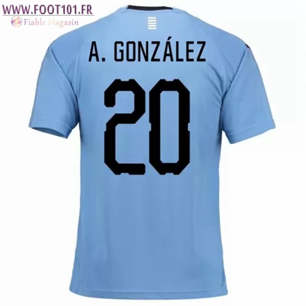 Maillot Equipe de Uruguay (A.González 20) Domicile 2018/2019