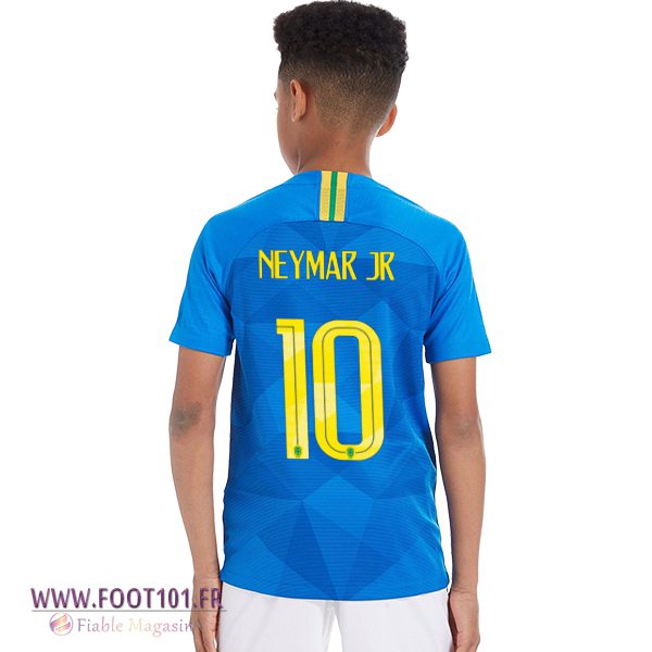 Maillot Equipe de Brésil Enfant (Neymar Jr 10) Exterieur 2018 2019