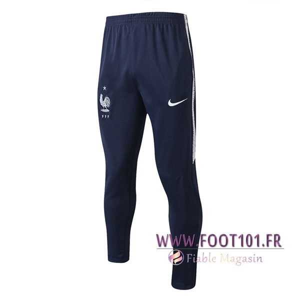 Training Pantalon Foot France Bleu Fonce 2018/2019