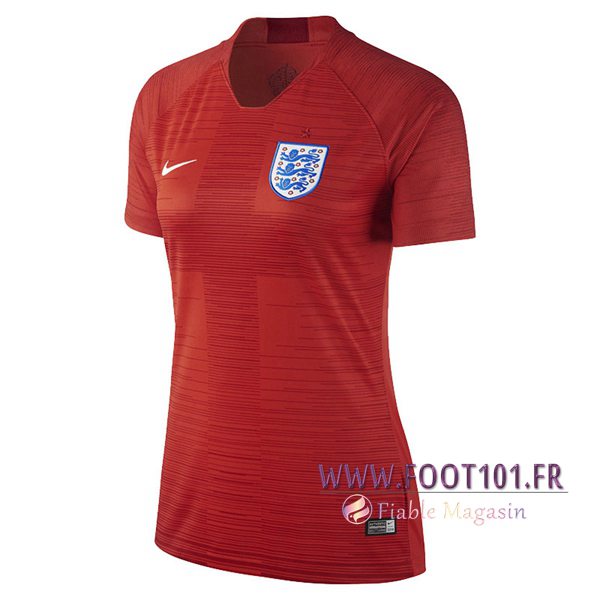 Maillot Foot Equipe Angleterre 2018 2019 Femme Exterieur
