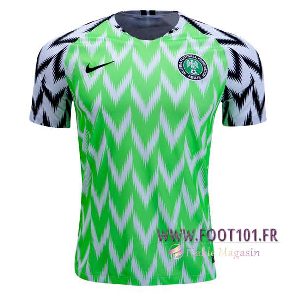 Maillot Foot Equipe Nigeria 2018 2019 Domicile