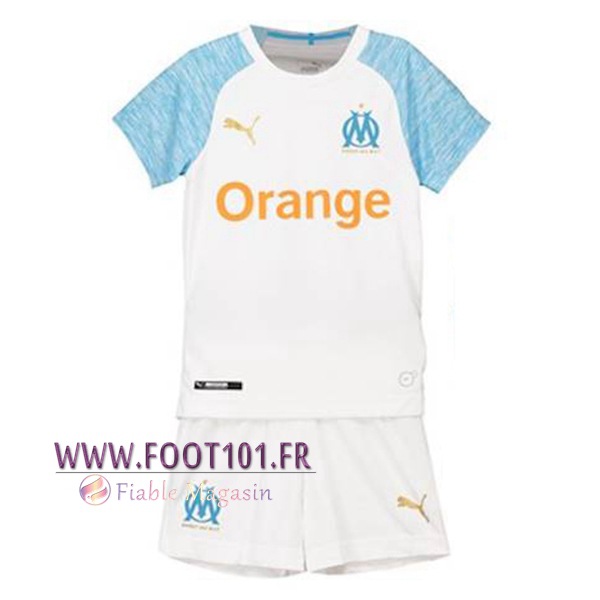 Maillot Foot Marseille OM Enfants Domicile 2018/2019