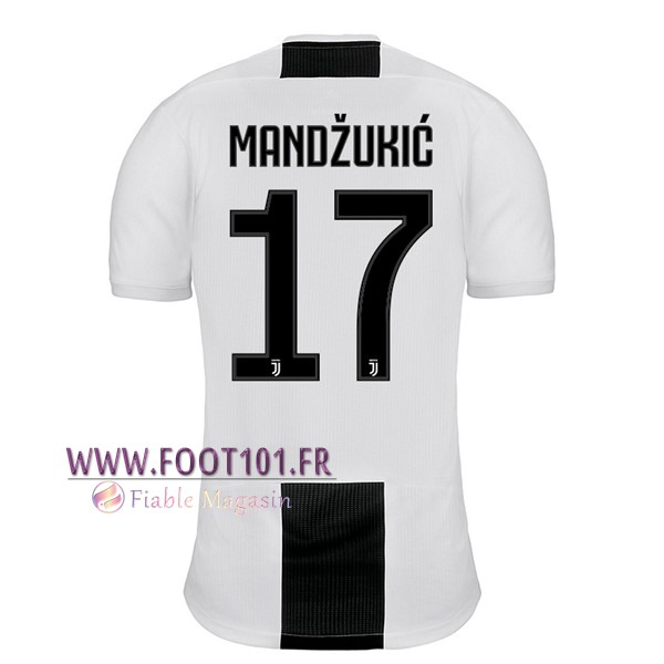Maillot Foot Juventus (MANDZUKIC 17) Domicile 2018/2019
