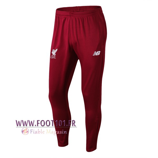 Training Pantalon Foot FC Liverpool Rouge 2018/2019
