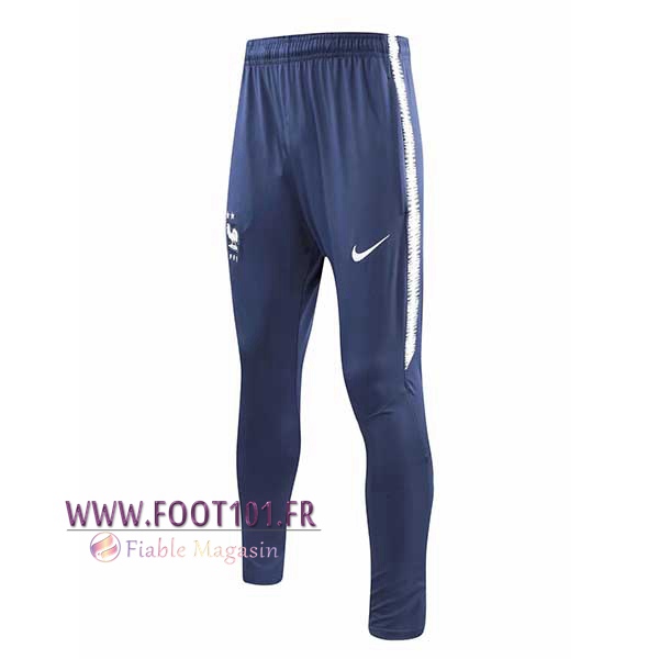 Training Pantalon Foot France 2 Etoiles Bleu Fonce 2018/2019