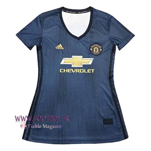 Maillot Foot Manchester United Femme Third 2018/2019
