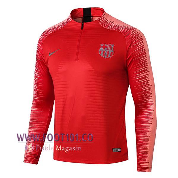 Sweatshirt Training FC Barcelone Rouge Strike Drill 2018 2019