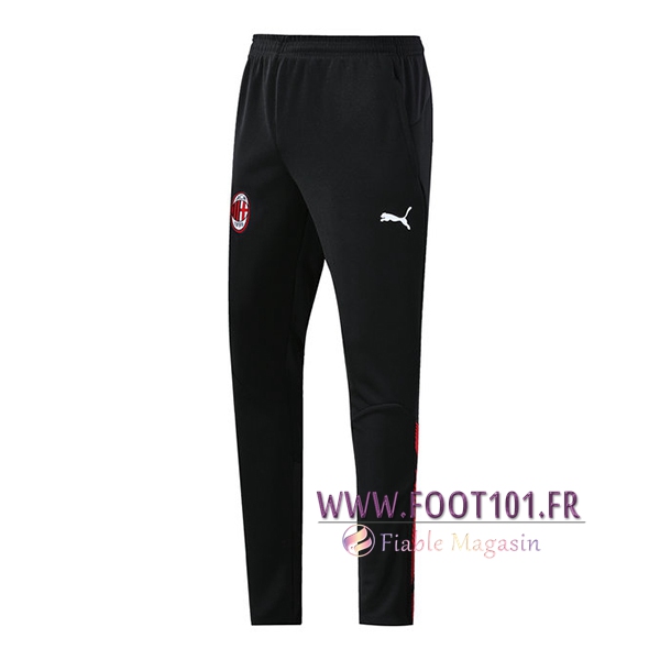 Training Pantalon Foot Milan AC Noir 2019/2020