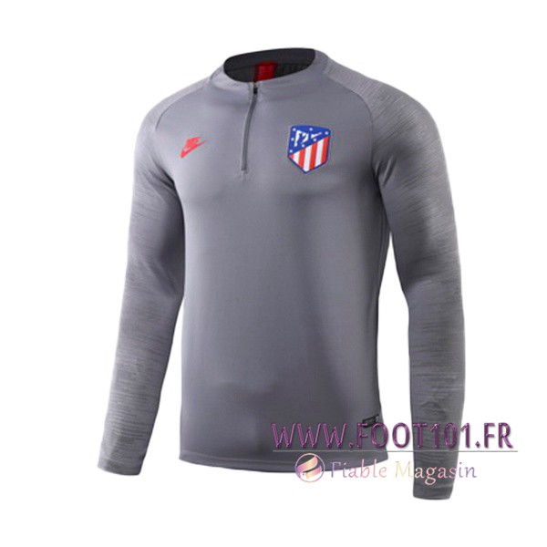 Sweatshirt Training Atletico Madrid Gris 2019/2020