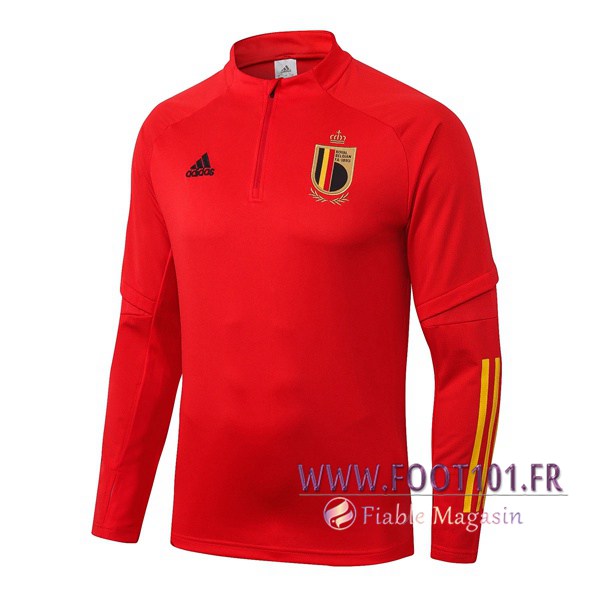 Sweatshirt Training Belgique Rouge 2019/2020