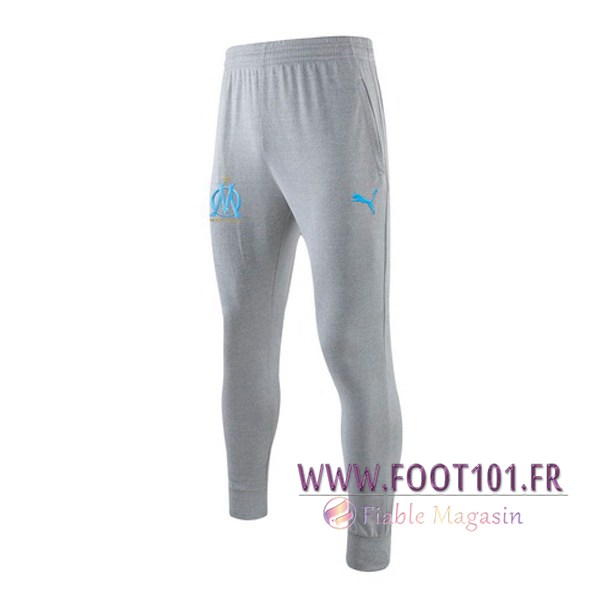 Training Pantalon Foot Marseille OM Gris 2019/2020