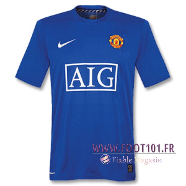 Maillot Foot Manchester United Exterieur 2007/2008