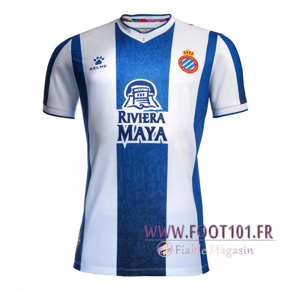 Maillot Foot RCD Espanyol Domicile 2019/2020
