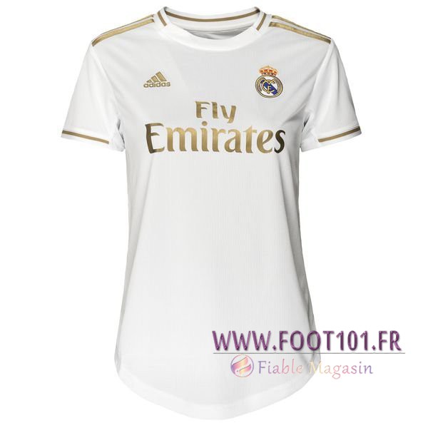 Maillot Foot Real Madrid Femme Domicile 2019/2020