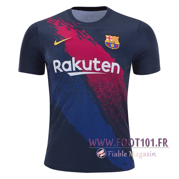 Training T-Shirts FC Barcelone Noir/Rouge 2019/2020