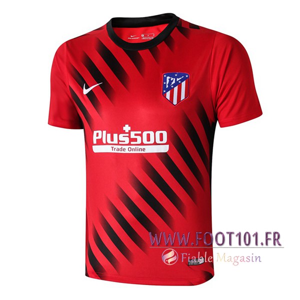 Training T-Shirts Atletico Madrid Rouge/Noir 2019/2020