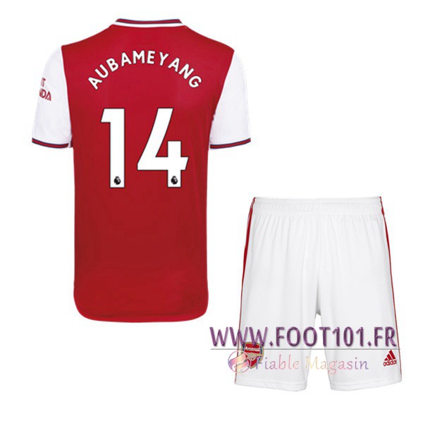 Maillot Foot Arsenal (AUBAMEYANG 14) Enfant Domicile 2019/2020