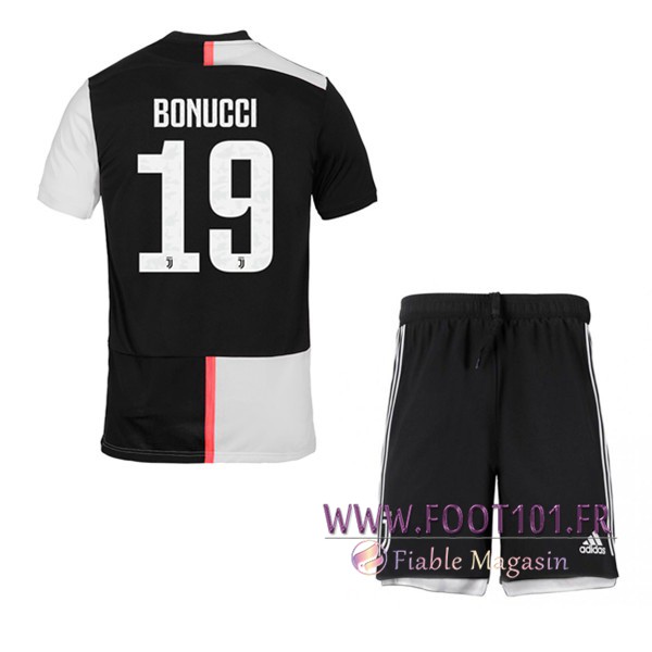 Maillot Foot Juventus (BONUCCI 19) Enfant Domicile 2019/2020