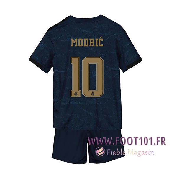 Maillot Foot Real Madrid (MODRIC 10) Enfant Exterieur 2019/2020