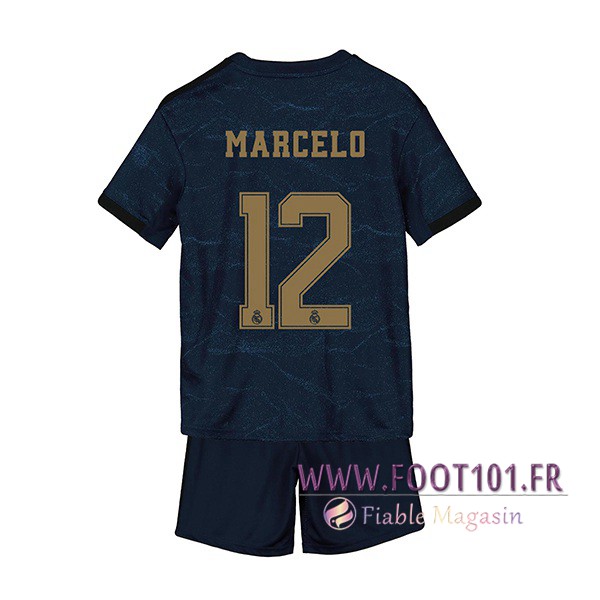 Maillot Foot Real Madrid (Marcelo 12) Enfant Exterieur 2019/2020