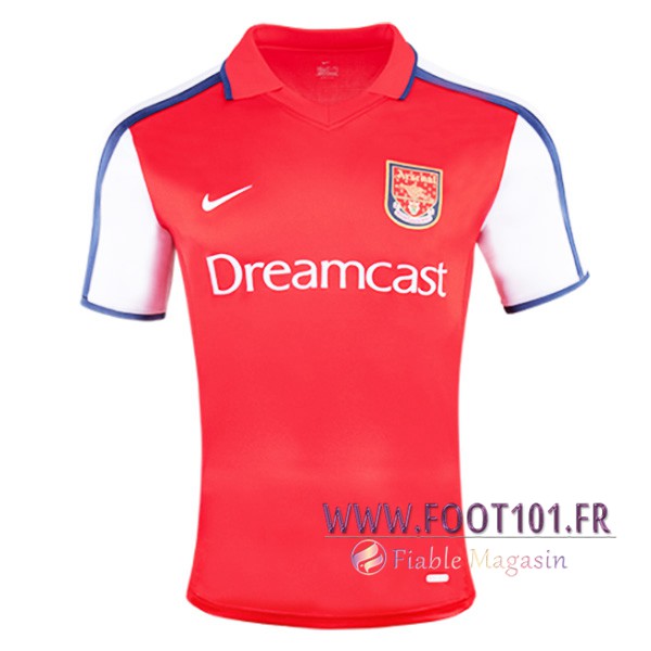 Maillot Foot Arsenal Domicile 2000/2001