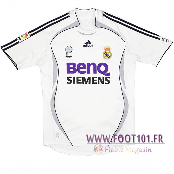 Maillot Foot Real Madrid Domicile 2006/2007