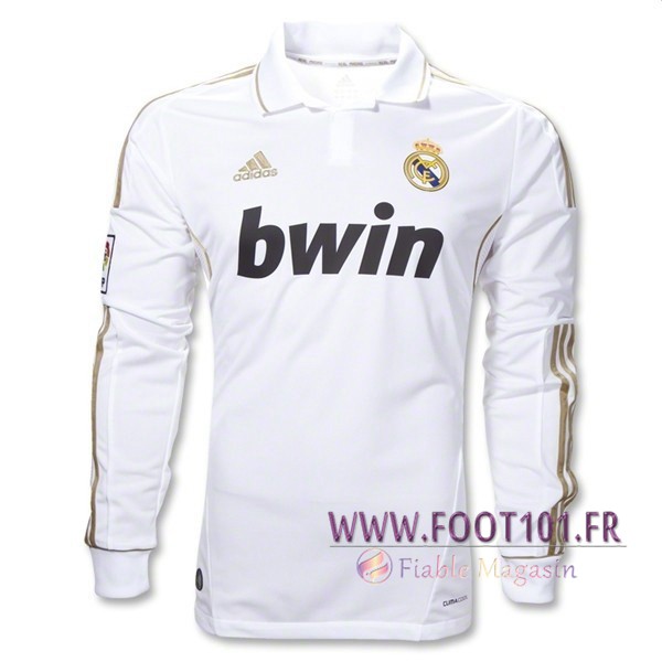 Maillot Foot Real Madrid Manches longues Domicile 2011/2012