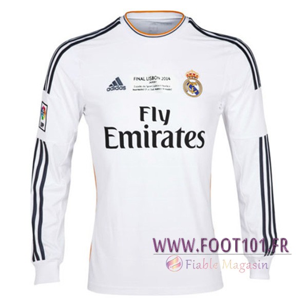 Maillot Foot Real Madrid Manches longues Domicile 2013/2014