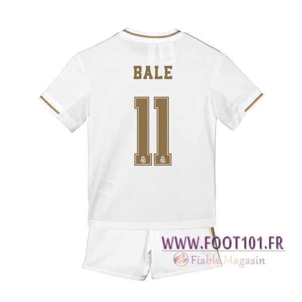 Maillot Foot Real Madrid (BALE 11) Enfant Domicile 2019/2020