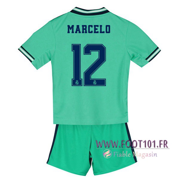 Maillot Foot Real Madrid (Marcelo 12) Enfant Third 2019/2020
