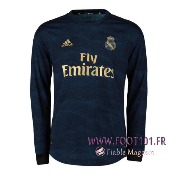 Maillot Foot Real Madrid Exterieur Manche longue 2019/2020