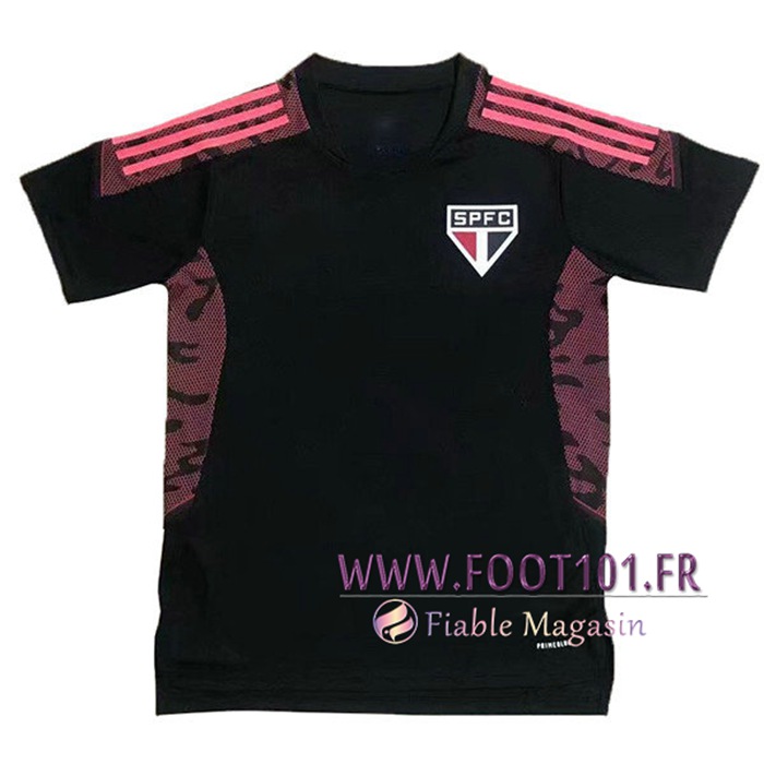 Training T-Shirts Sao Paulo FC Rouge/Bleu 2021/2022