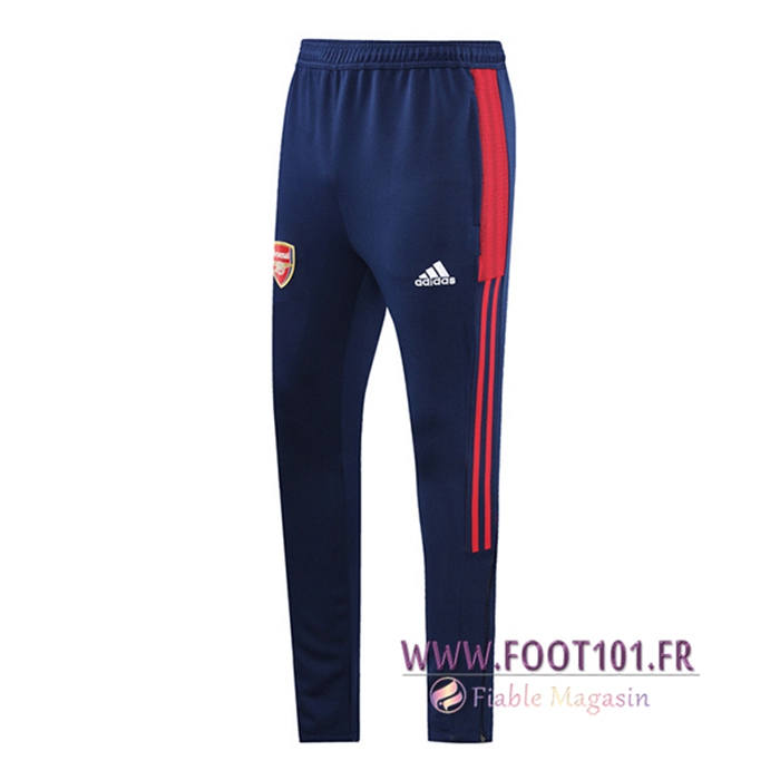 Training Pantalon Foot Arsenal Bleu Marin/Rouge 2021/2022