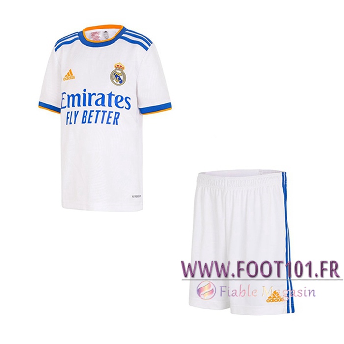 Maillot de Foot Real Madrid Enfant Domicile 2021/2022