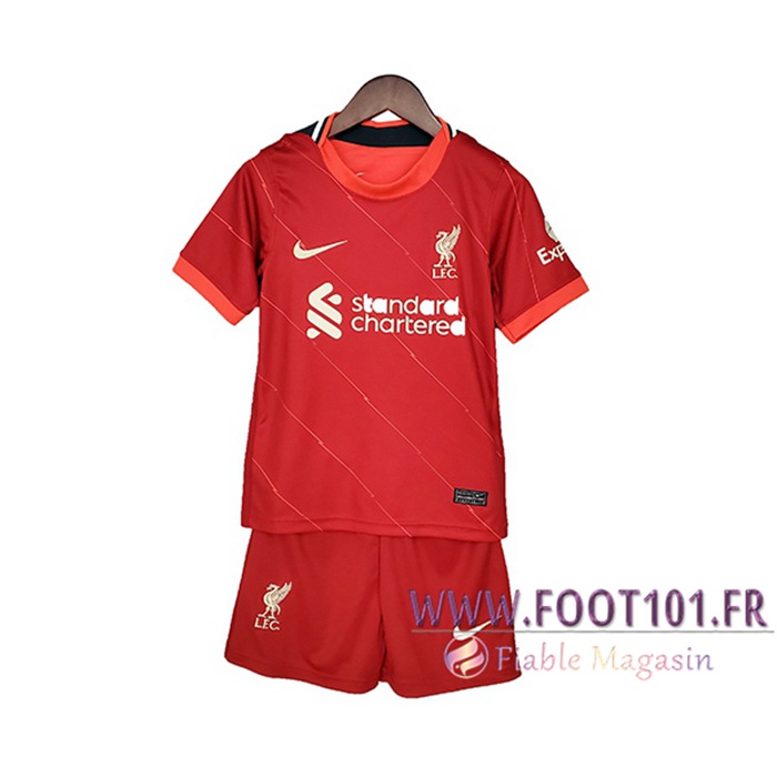 Maillot de Foot FC Liverpool Enfant Domicile 2021/2022