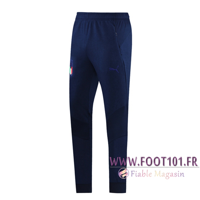 Training Pantalon Foot Italie Bleu Marin 2021/2022