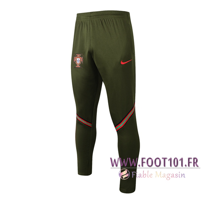 Training Pantalon Foot Portugal Vert 2021/2022