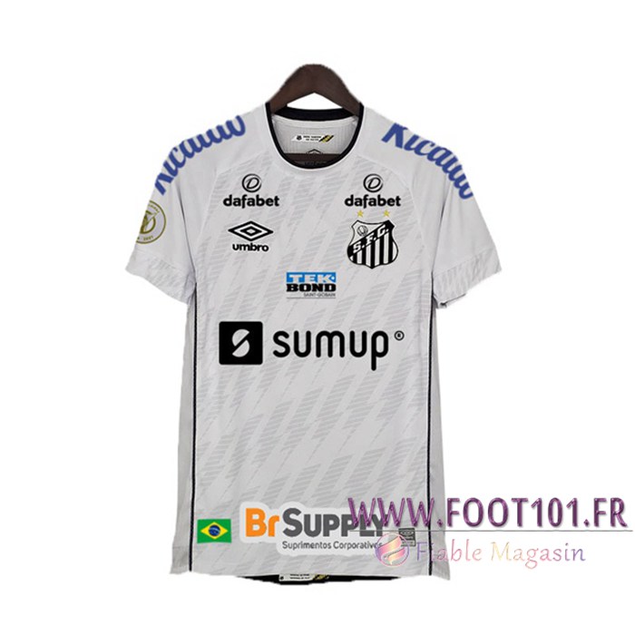 Maillot de Foot Santos Domicile All Sponsor 2021/2022