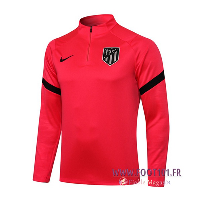 Sweatshirt Training Atletico Madrid Rouge 2021/2022