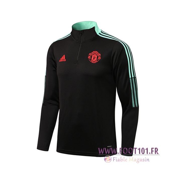 Sweatshirt Training Manchester United Gris/Rouge 2021/2022